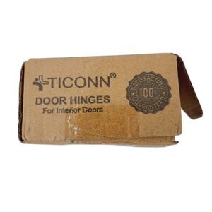 Ticonn 3.5 Door Hinges 5/8 Radius Corner 6 Bronze Hinges Interior  Doors